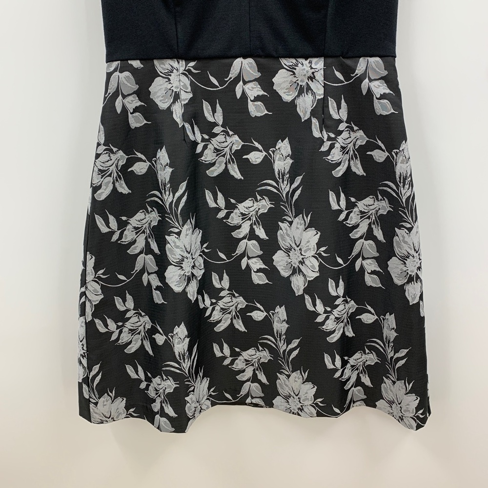 Hutch Mixed Media Sleeveless A-Line Floral Dress Sz M - Picture 4 of 12